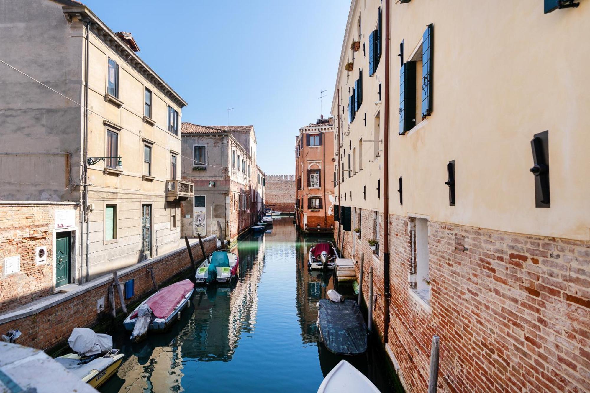 Elegante E Luminoso, Spazio Esterno Privato Venedig Exterior foto